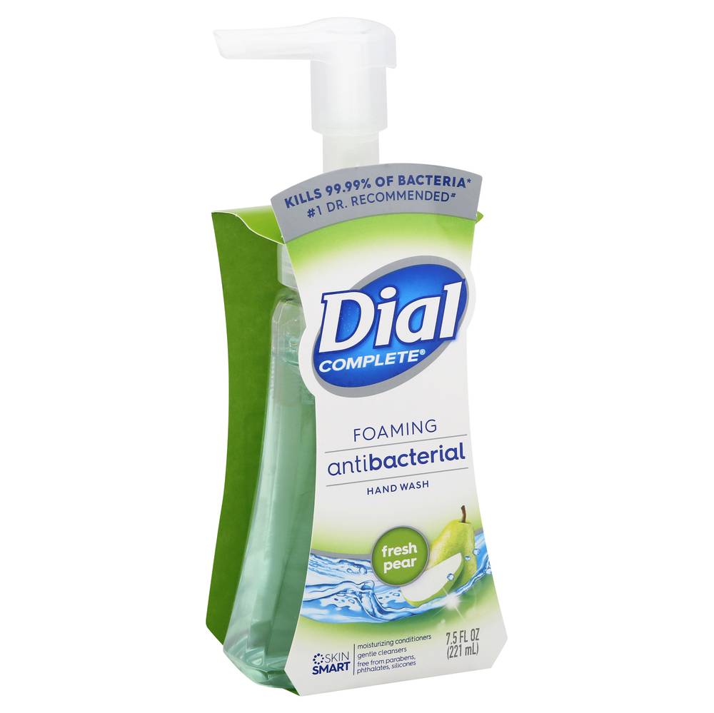 Dial Fresh Pear Foaming Antibacterial Hand Wash