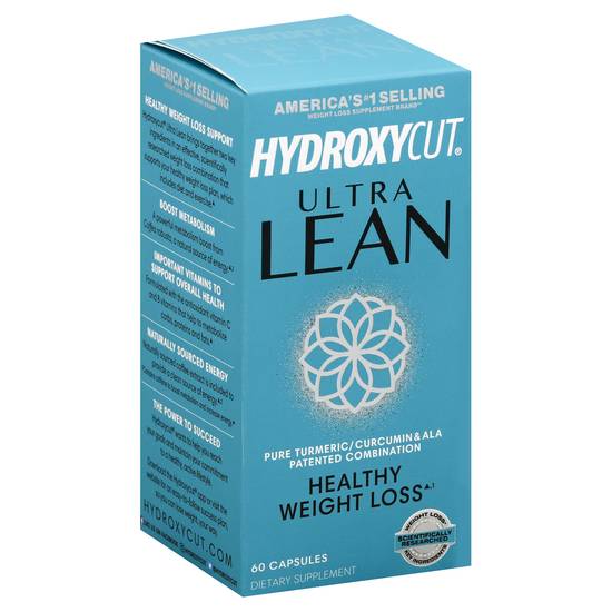 Hydroxycut Ultra Lean Healthy Weight Loss Capsules (60 ct)