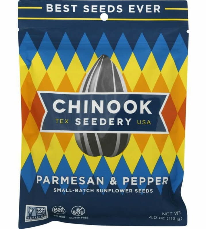 Chinook Sunflower Seeds Parm & Pepper - 4oz