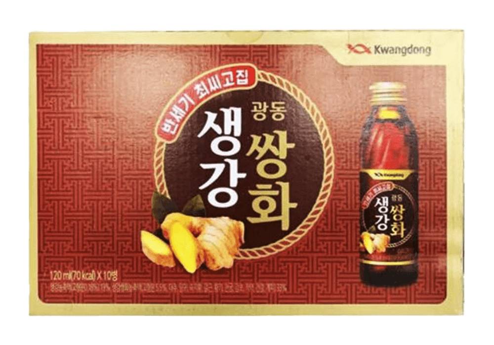 Kwangdong Ginger Ssang Hwa Drink (10 x 4.1 fl oz)
