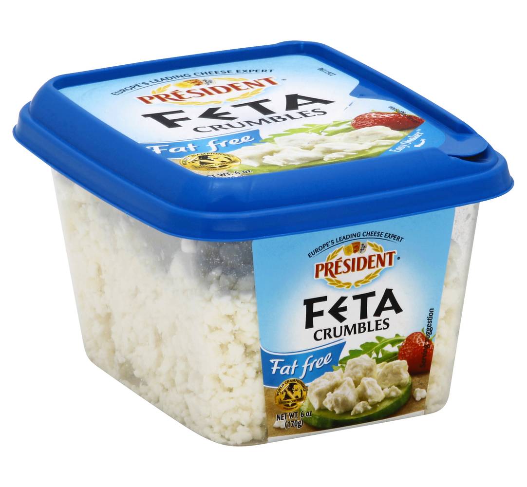 President Feta Cheese Crumblees (6 oz)