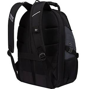 18 inch laptop brown backpack Classic 18" faux leather anti theft laptop backpack (BROWN - BLACK)  Gear  Bags