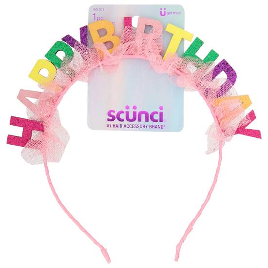 Scunci Happy Birthday Hair Band