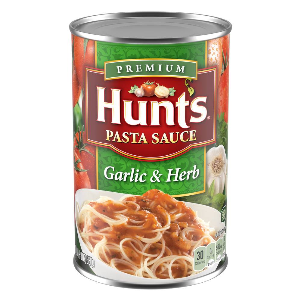 Hunt's Garlic & Herb Pasta Sauce (24 oz)