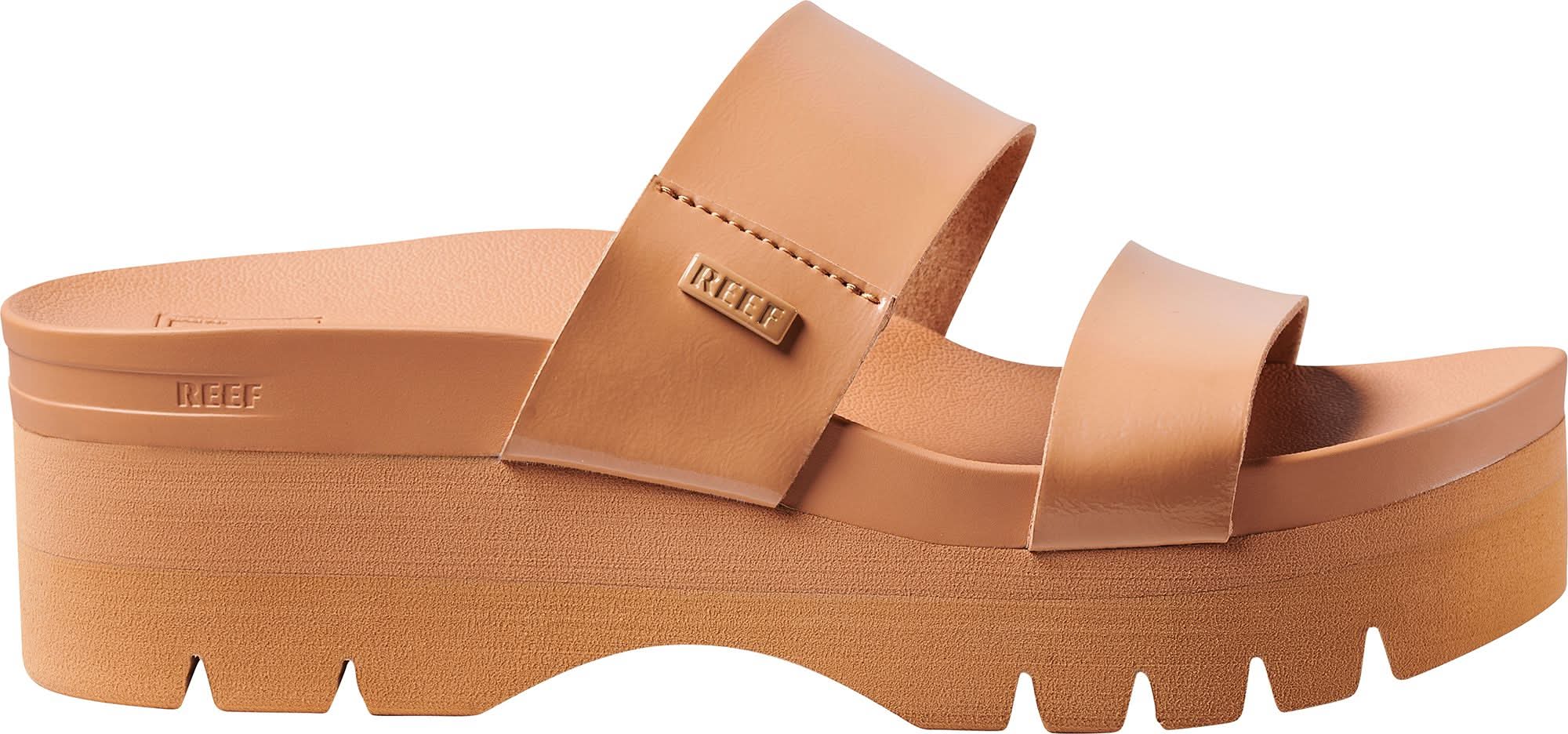 Reef Women's Cushion Vista Higher Sandals (Natural, 8.0)