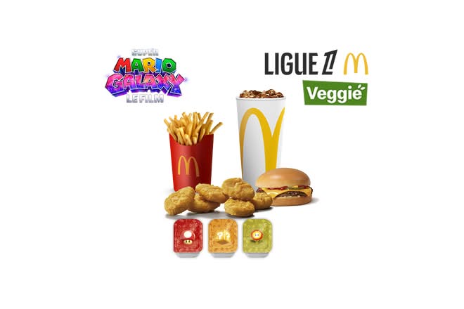 GOLDEN 6 VEGGIE McPLANT® NUGGETS SAUCES POWER-UP