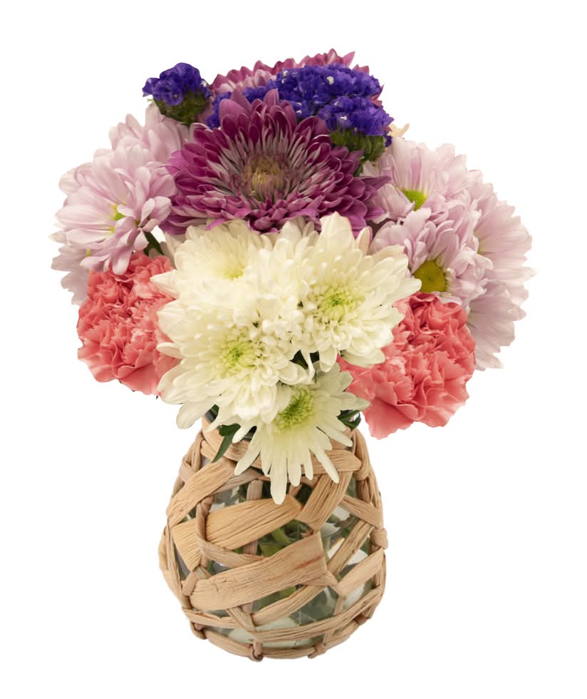 Bloom Haus Small Assorted Fresh Flower Bouquet in Vase
