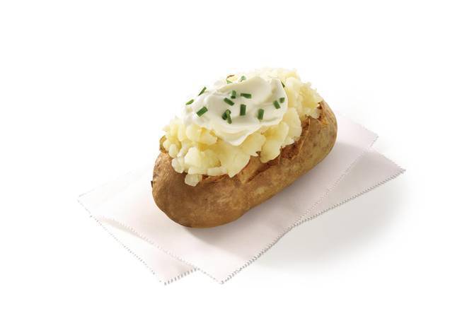 Sour Cream and Chives Baked Potato