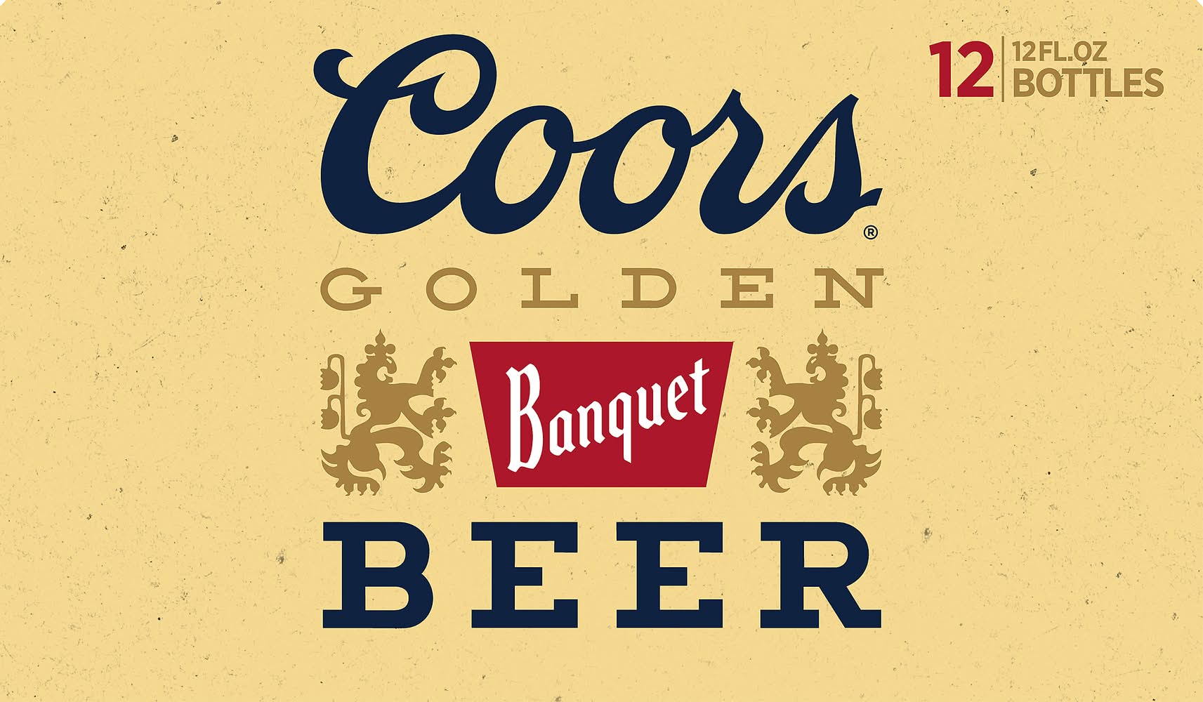 Coors Golden Banquet Lager Beer (12 x 12 fl oz)