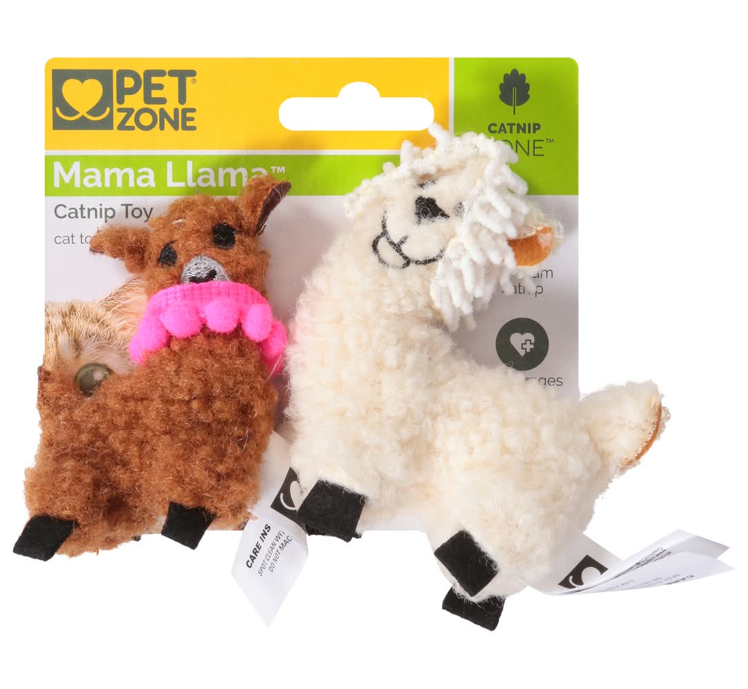 Pet Zone Mama Llama Catnip Toy