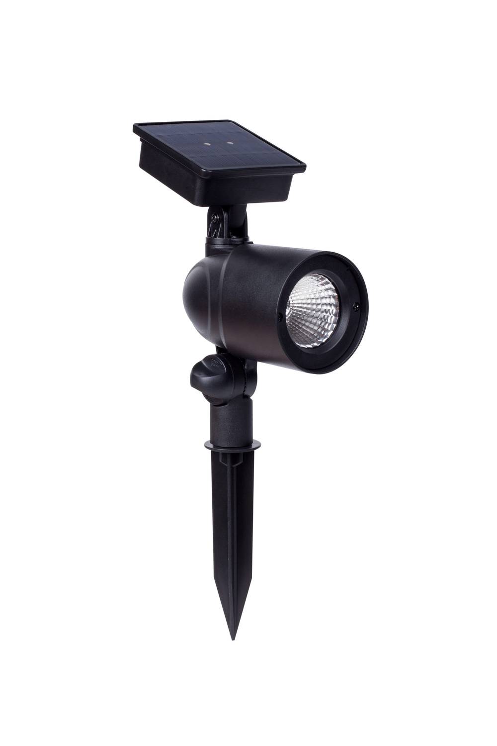 Harbor Breeze 30-Lumen Black Solar LED Spot Light | SS76PB-F30C-BK-T24