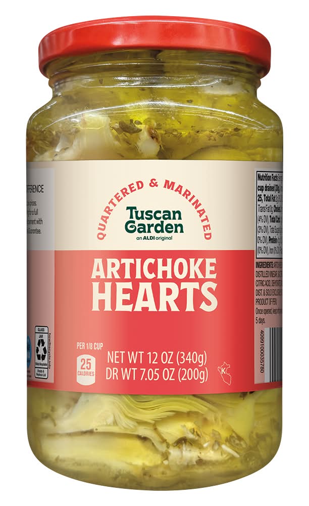 Tuscan Garden Quartered Marinated Artichoke Hearts (12 oz)