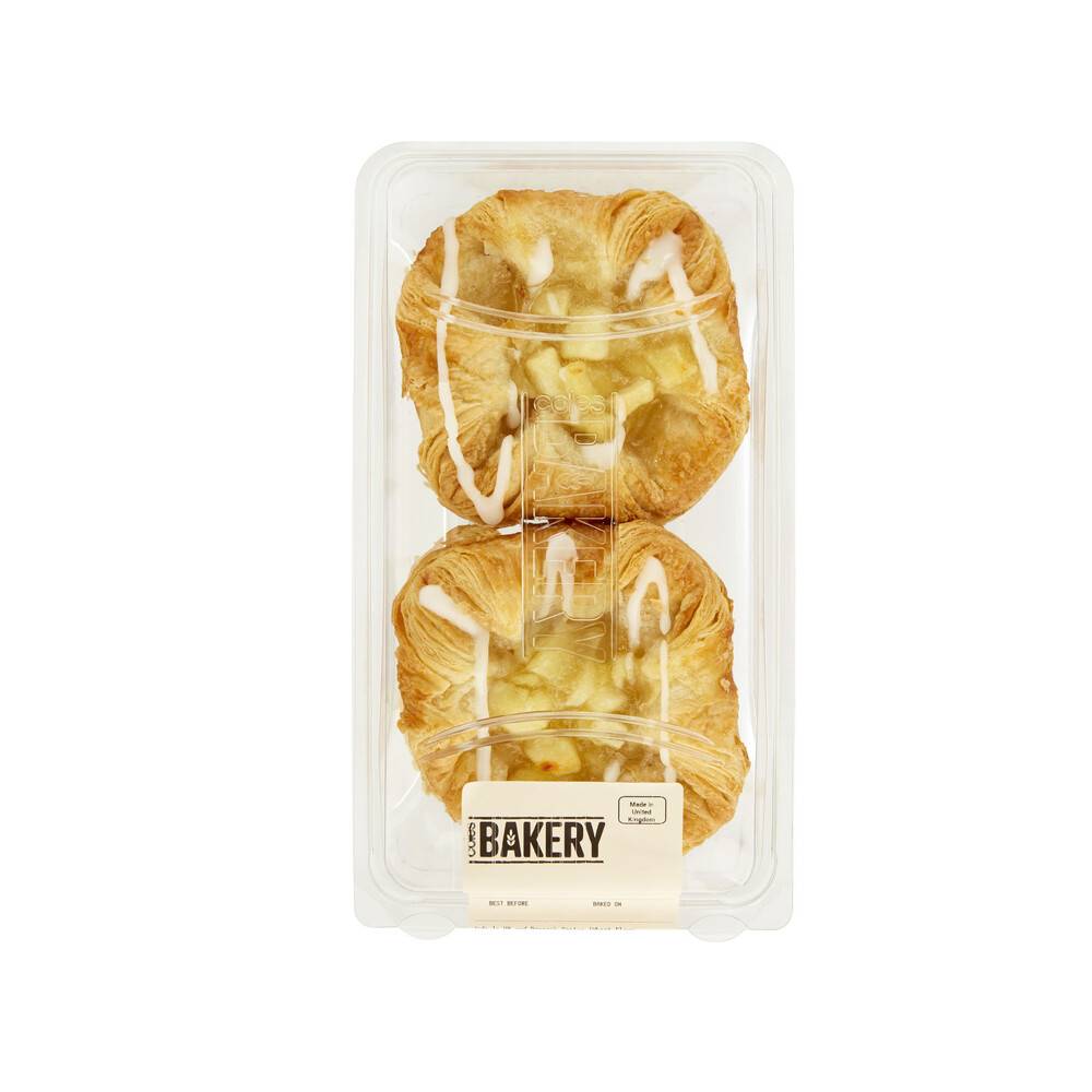 Coles Bakery Apple Crown Danish (2 pack)