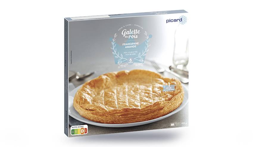 Galette des rois frangipane, 8 parts, à cuire