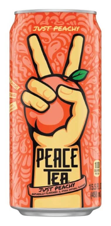 Peace Tea® Just Peachy Flavored Tea (23 fl oz)
