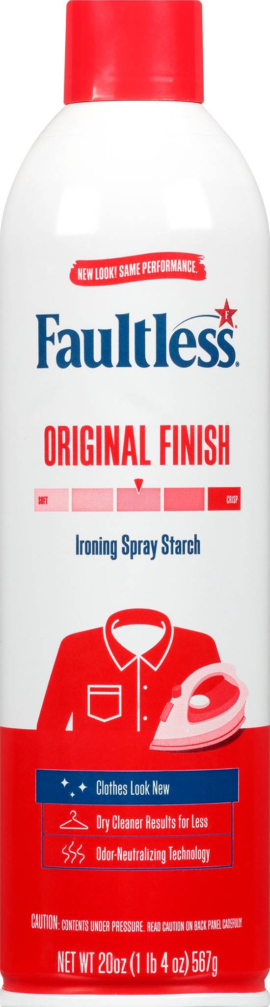 Faultless Original Finish Ironing Spray Starch 20 oz