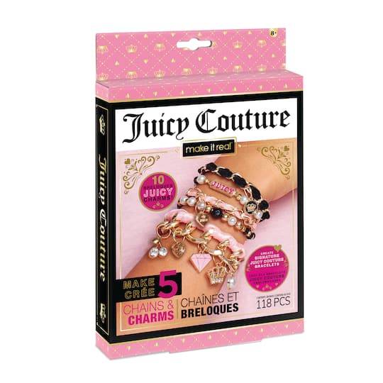 Juicy Couture Make It Real Mini Chains & Charms Kit, Multicolor (118 ct)