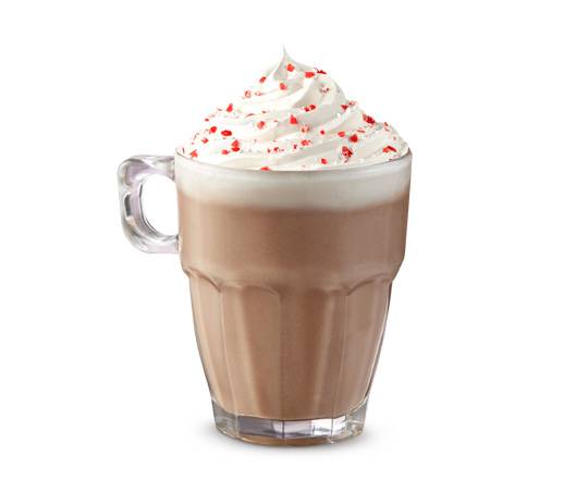 Med Peppermint Hot Chocolate (2% Milk) [380.0 Cals]