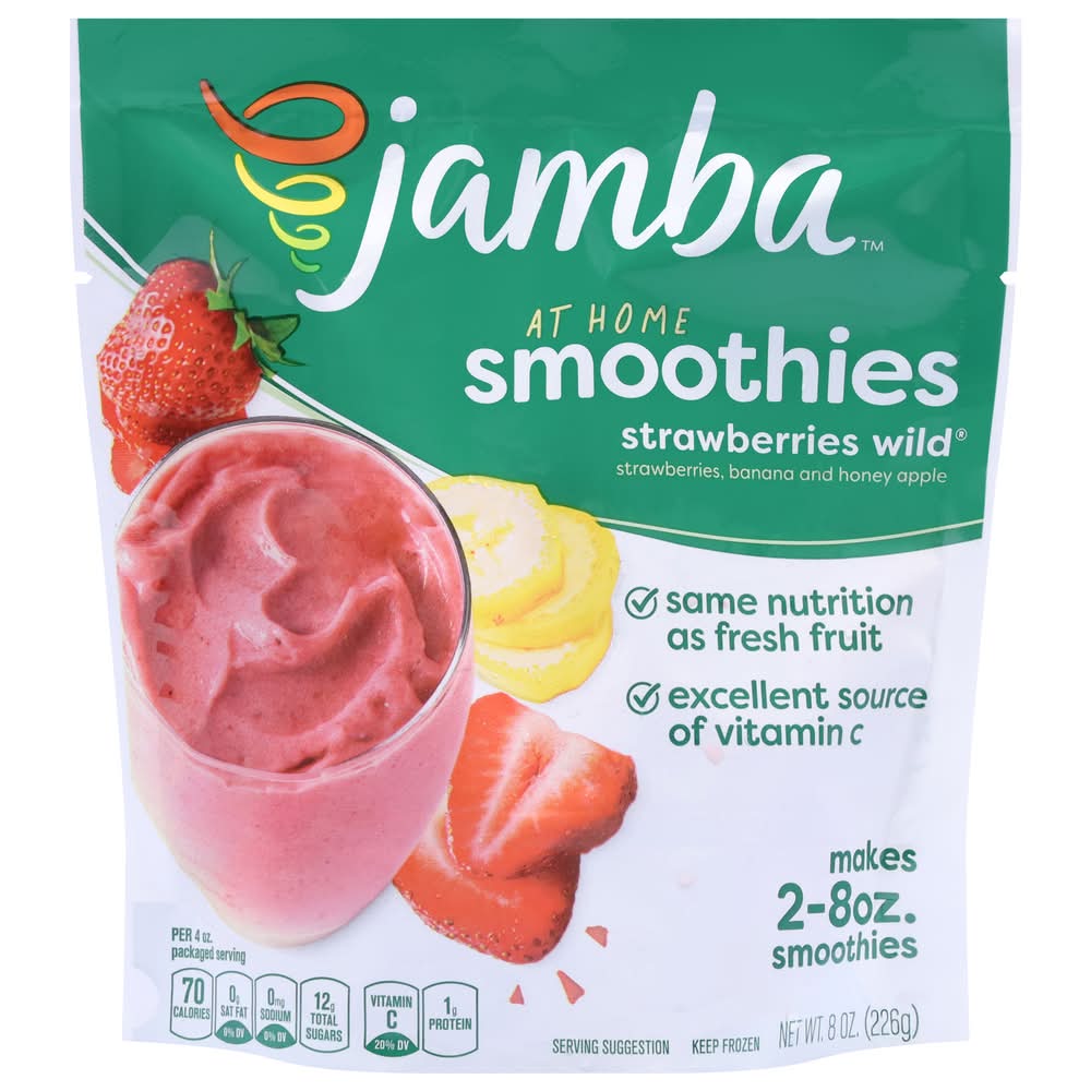 Jamba Strawberries Wild Smoothies Mix (8 oz)