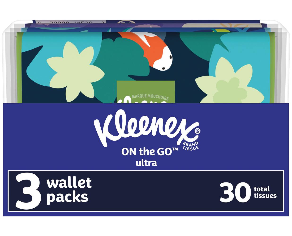 Kleenex Ultra Slim 3-ply Wallet Tissues