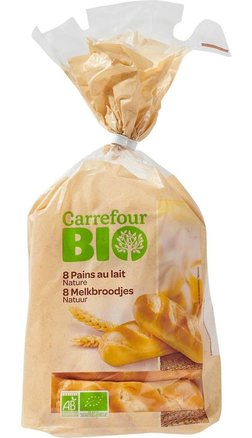 Carrefour Bio - Pains au lait (280g)