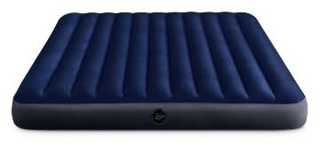 Intex Single High Bed Air Mattress, King, Blue