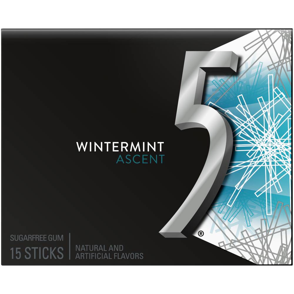 5 Wintermint Ascent Sugarfree Gum (15 ct)