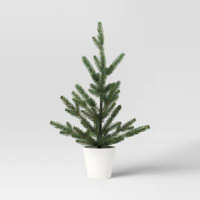 21" Potted Indexed Pine Mini Artificial Christmas Tree - Wondershop™