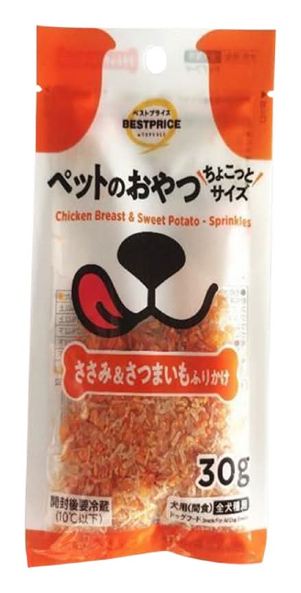 ＴＶＢＰペットのおやつ　ささみさつまいも