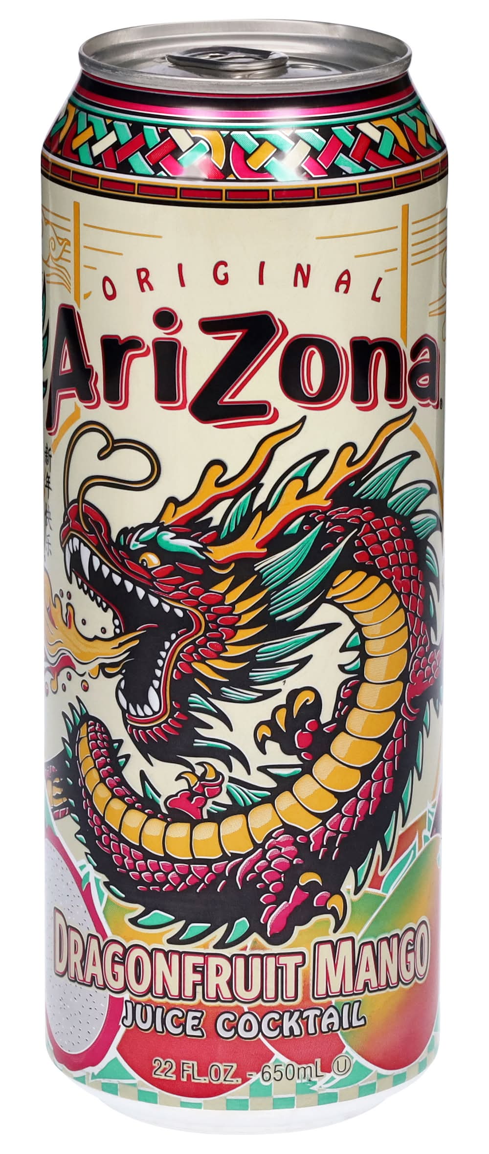 AriZona Original Juice Cocktail, Dragonfruit Mango (22 fl oz)