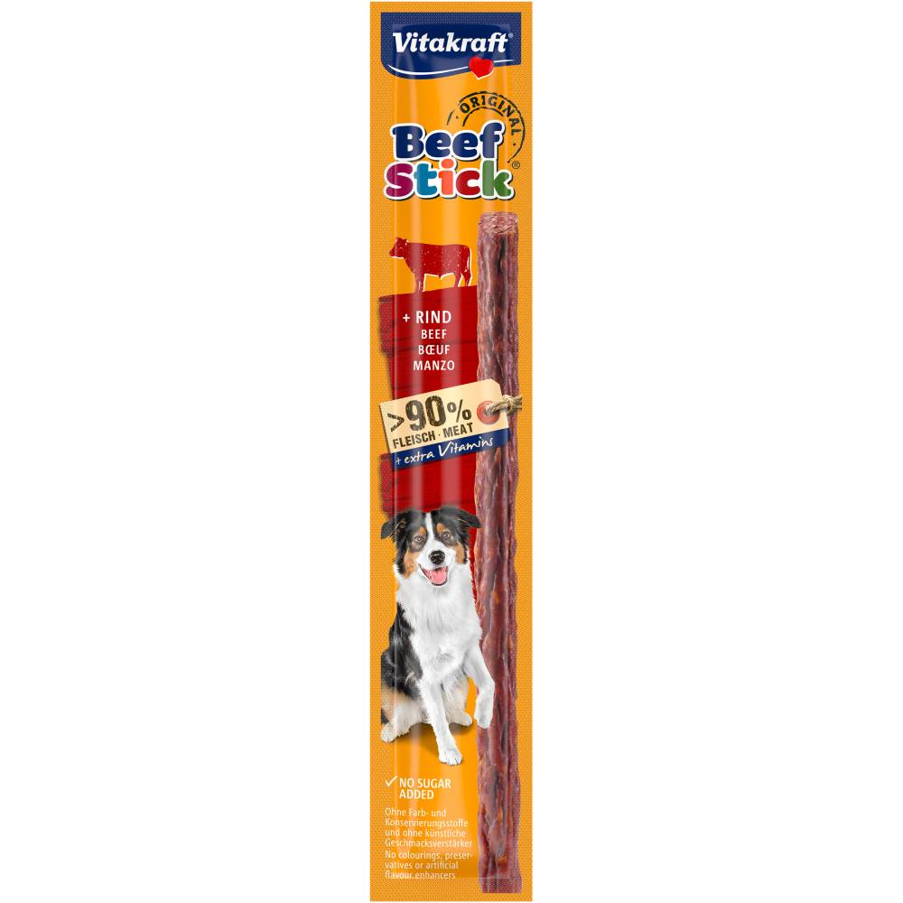 Snack Vitakraft Variedad De Buey Para Perros 12Gr