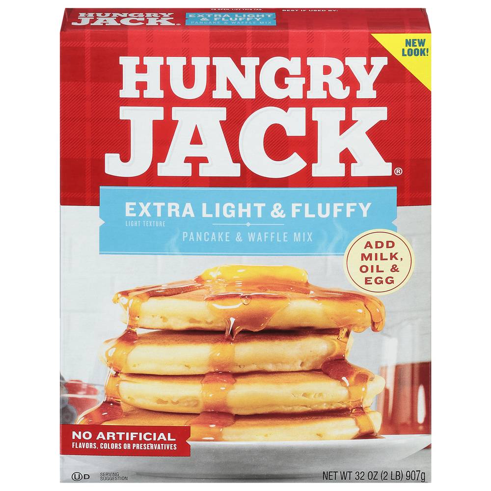 Hungry Jack Extra Light & Fluffy Pancake & Waffle Mix (2 lbs)