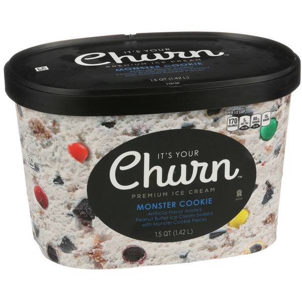 It's Your Churn Monster Cookie Premium Ice Cream