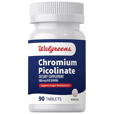 Walgreens Chromium Picolinate Tablets (90 ct)