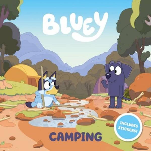 Bluey Camping By Bluey