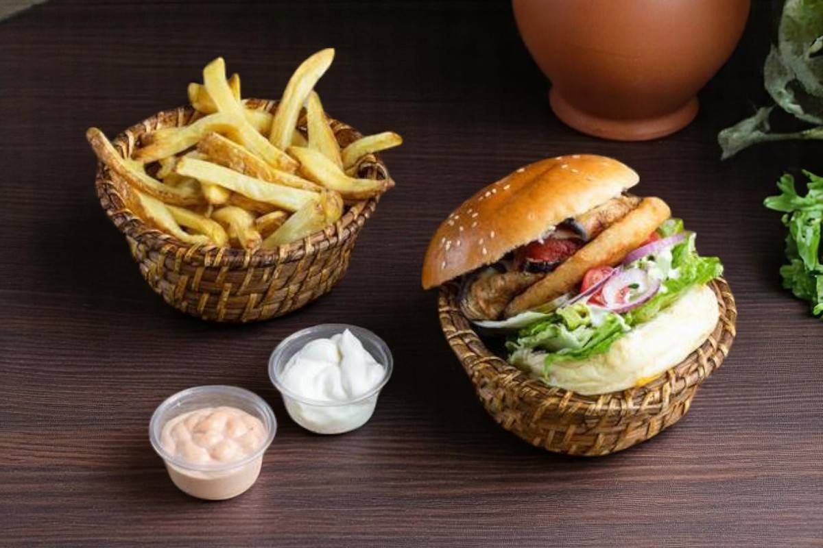 🍔  🍟  Veggie burger