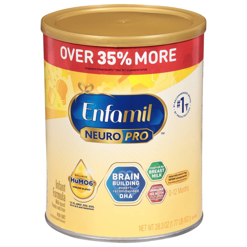 Enfamil Neuro Pro 0-12 Months Milk-Based Powder Infant Formula With Iron (1.77 lbs)