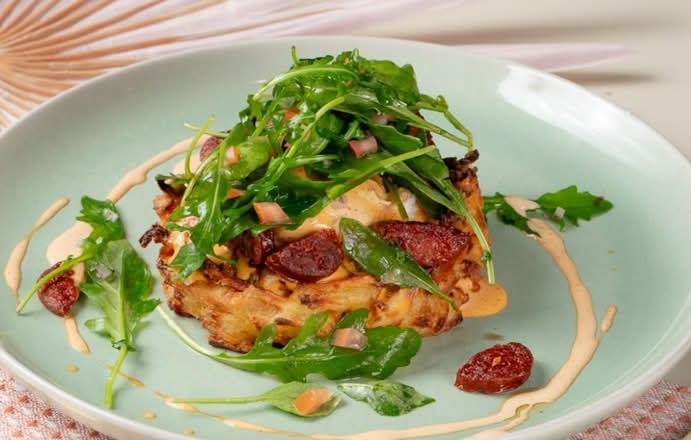 Chorizo & Chipotle Rosti Stack