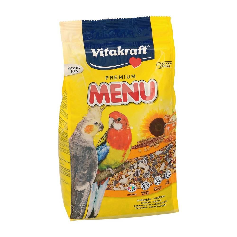 Alimento cotorras VITAKRAFT 1 kg