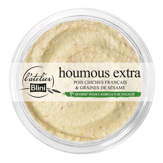 Houmous extra - Pois chiches - Graines de sésame