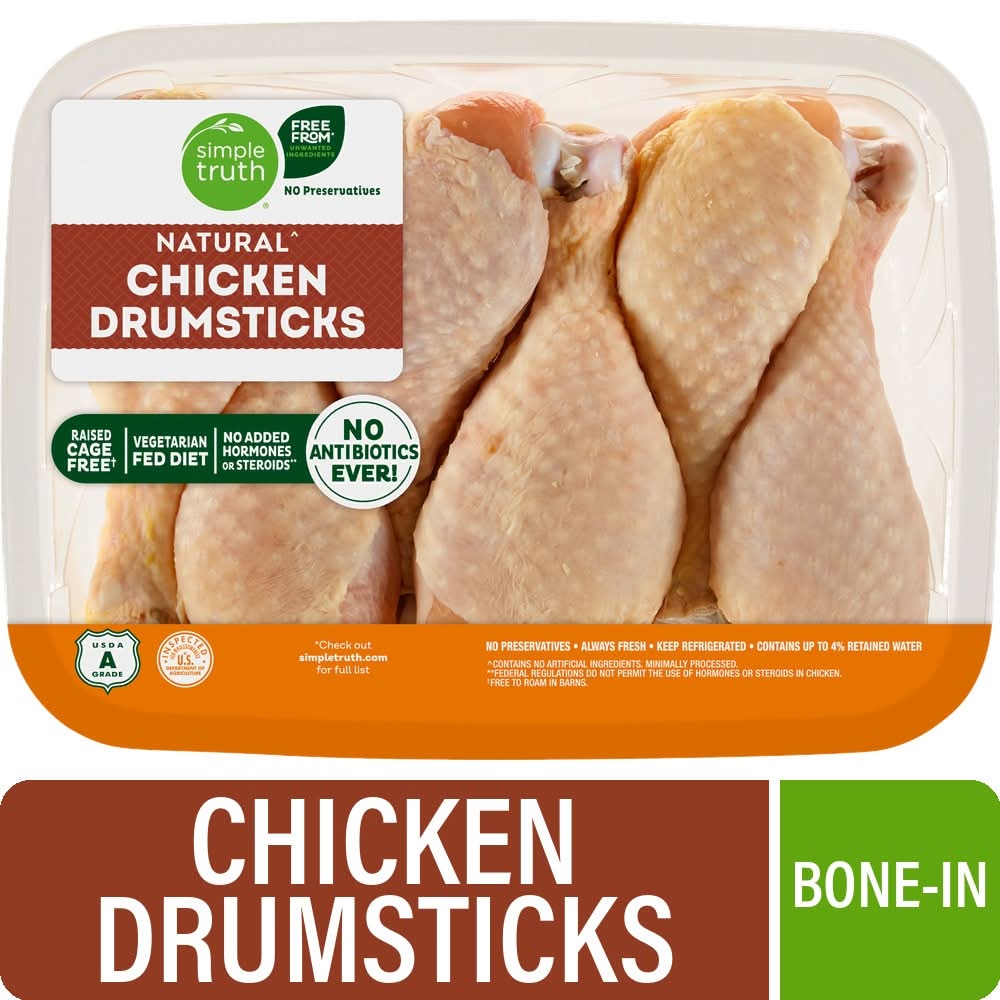 Simple Truth® Naturalˆ Fresh Chicken Drumsticks