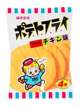 東豊製菓 ポテトフライ - フライドチキン味 (4 入)