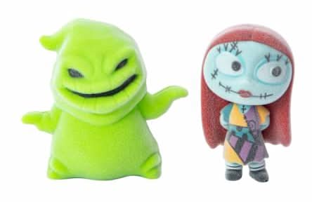 Disney Tim Burton's The Nightmare Before Christmas Flocked Figures Sally/Oogie Boogie