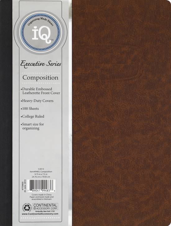 Iq Composition Book