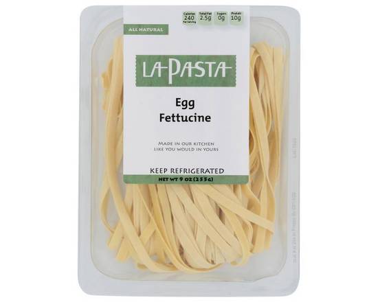 La Pasta · Egg Fettuccine Pasta (9 oz)