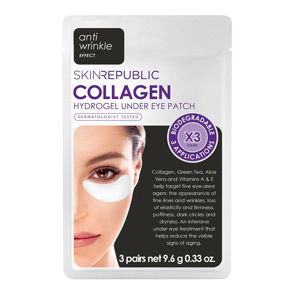 Skin Republic Collagen Eye Patch - 3 pk
