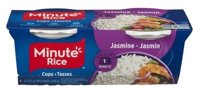 Minute riz au jasmin prêt à servir - ready to serve jasmine rice (2 pièces)