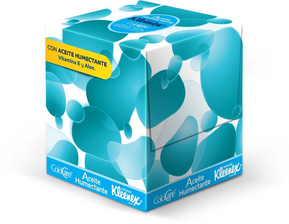 Kleenex pañuelos desechables cold care anti-viral (80 un)