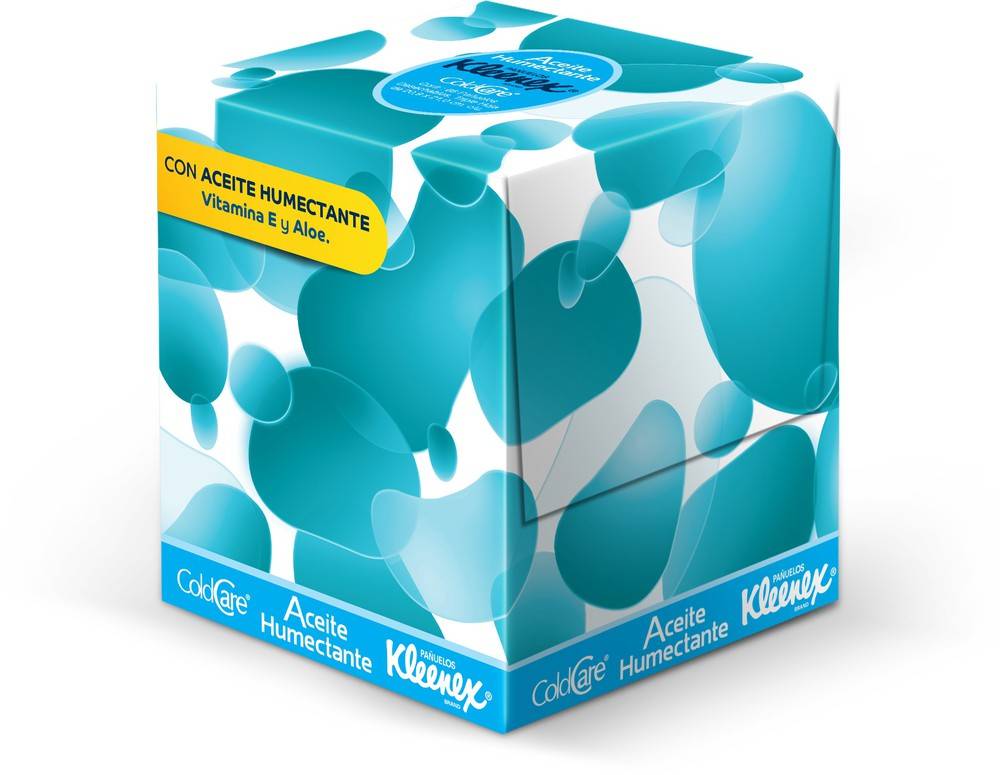 Kleenex · Pañuelos desechables cold care anti-viral (80 un)