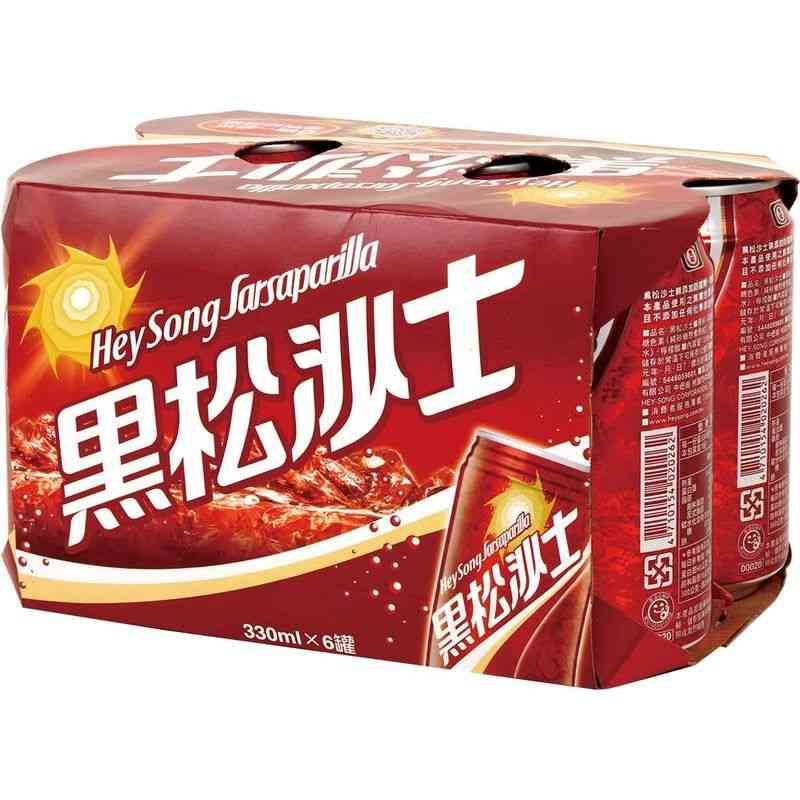 黑松沙士330ml <330ml毫升 x 1 x 6Bottle瓶>